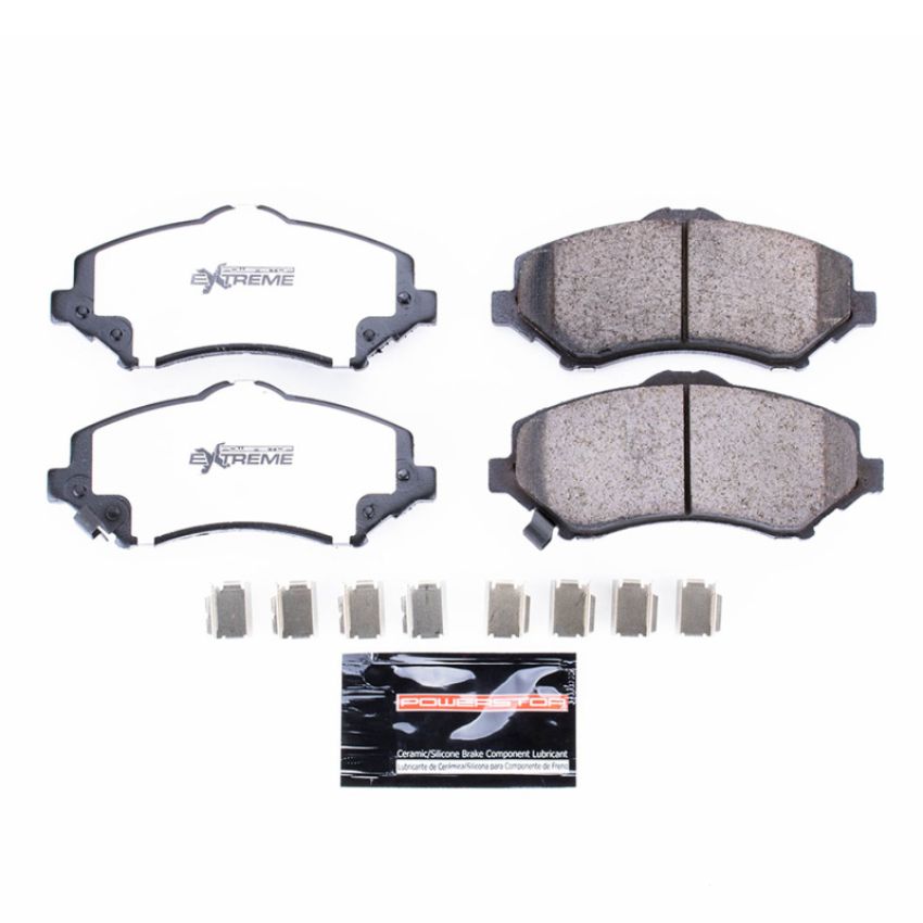 PowerStop Z36-1273 PowerStop - Z36 Truck and SUV Carbon-Fiber Ceramic Brake Pads with Hardware Kit