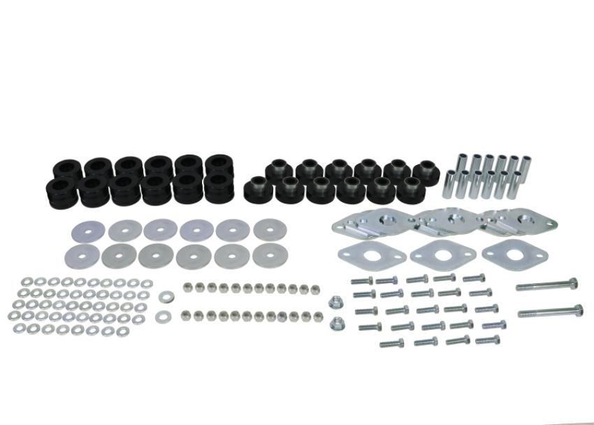 Whiteline W93568 2007-2014 Jeep Wrangler Body Mount Bushing Set