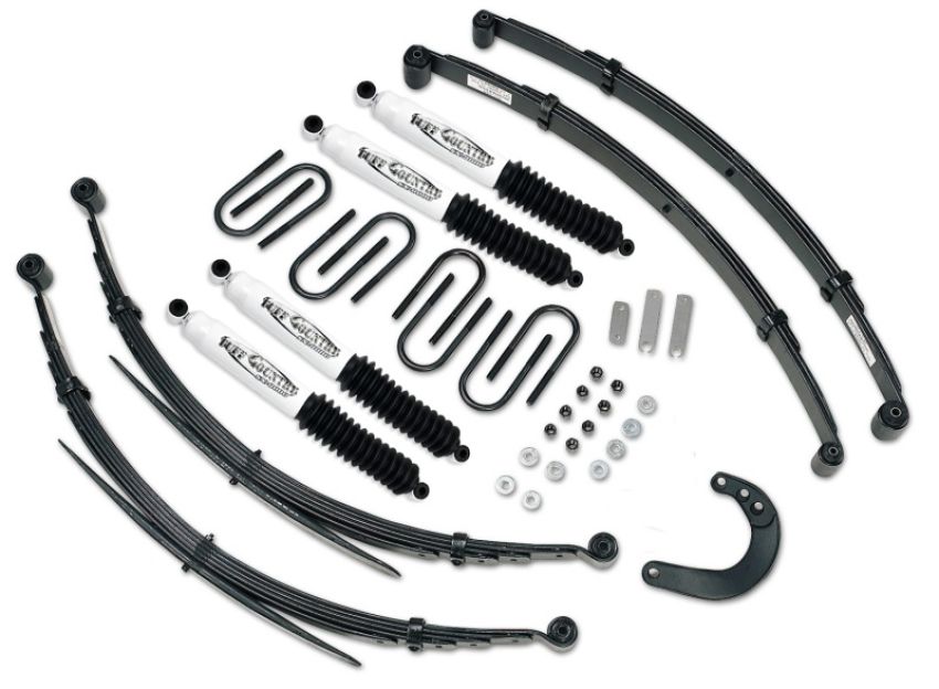 Tuff Country 16741KN 88-91 Suburban 3/4 Ton 4X4 6in Lift Kit EZ-Ride (w/52in Rear Springs SX8000)