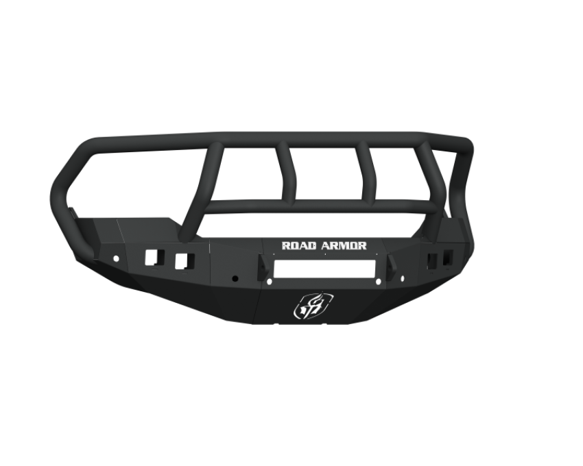 Road Armor 413F2B-NW 13-18 Ram 1500 Stealth Front Bumper w/Titan II Guard - Tex Blk
