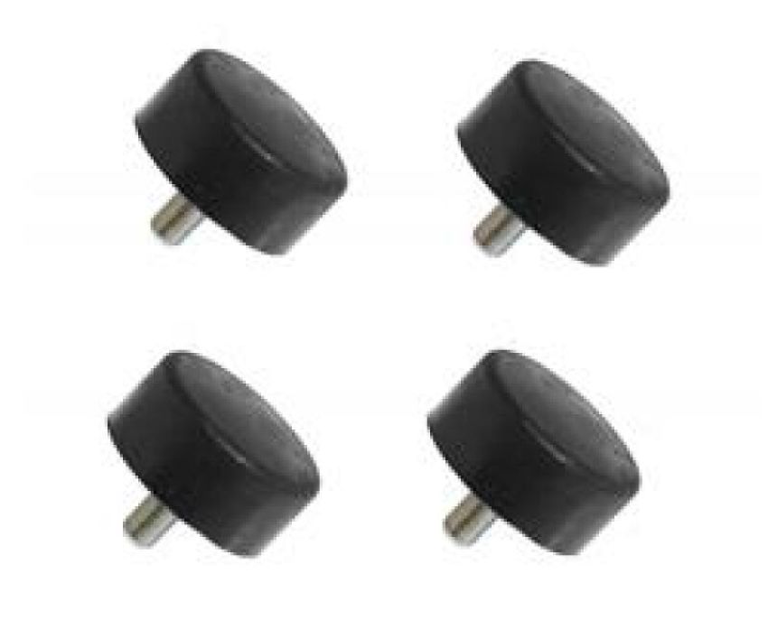Prothane 18-1301-BL Toyota Tacoma Front Bump Stops - Black