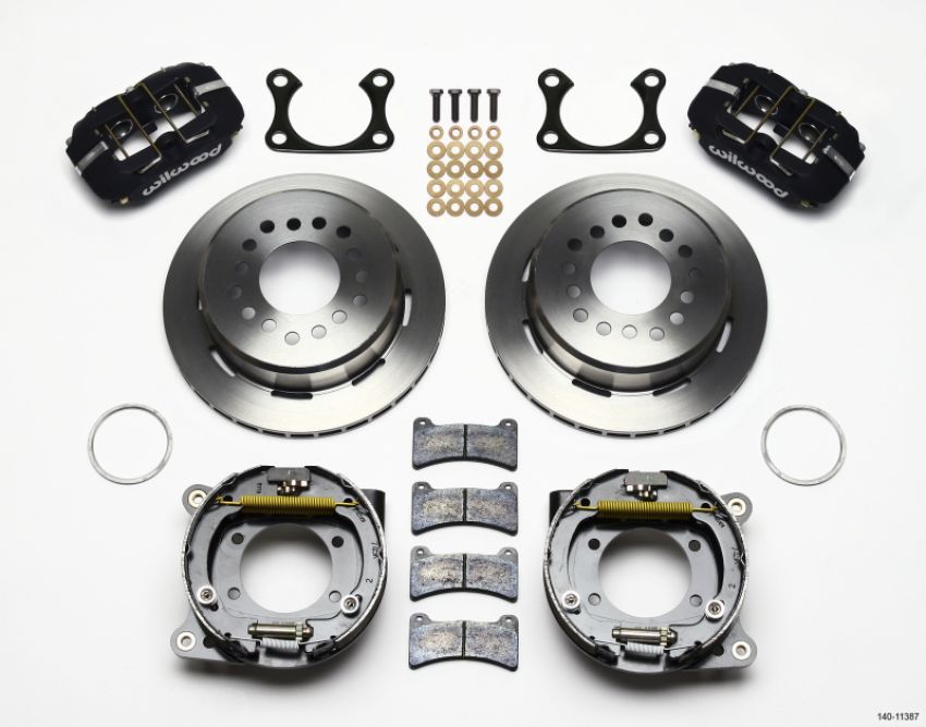 Wilwood 140-11387 Dynapro Low-Profile 11.00in P-Brake Kit Big Ford 2.36in Offset