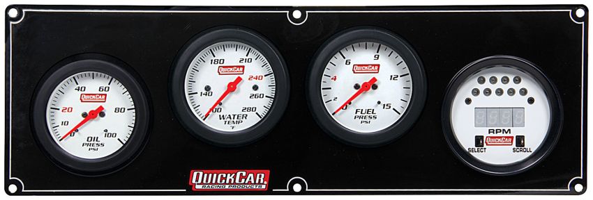QUICKCAR RACING PRODUCTS QRP61-7042 Extreme 3-1 w/Tach OP/WT/FP
