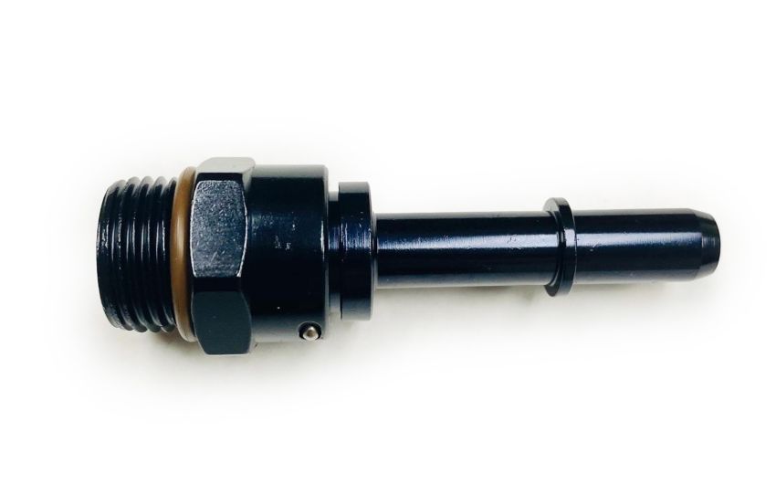 FRAGOLA FRG997510-BL #10 ORB to 3/8 Male Q/C EFI Fitting Straight