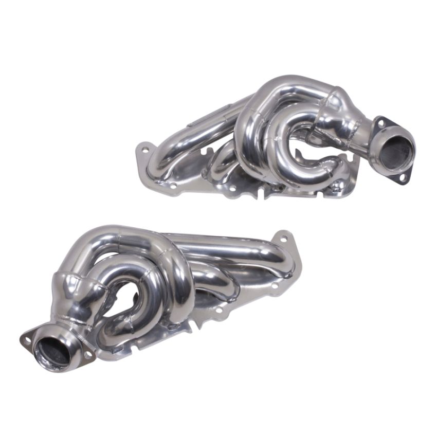 BBK Performance Parts 19430 2011-2014 FORD F150 5.0 TRUCK 1-3/4 SHORTY EXHAUST HEADERS (SILVER CERAMIC)