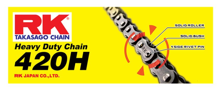 RK Chain 420H-120 420H-120 - Natural