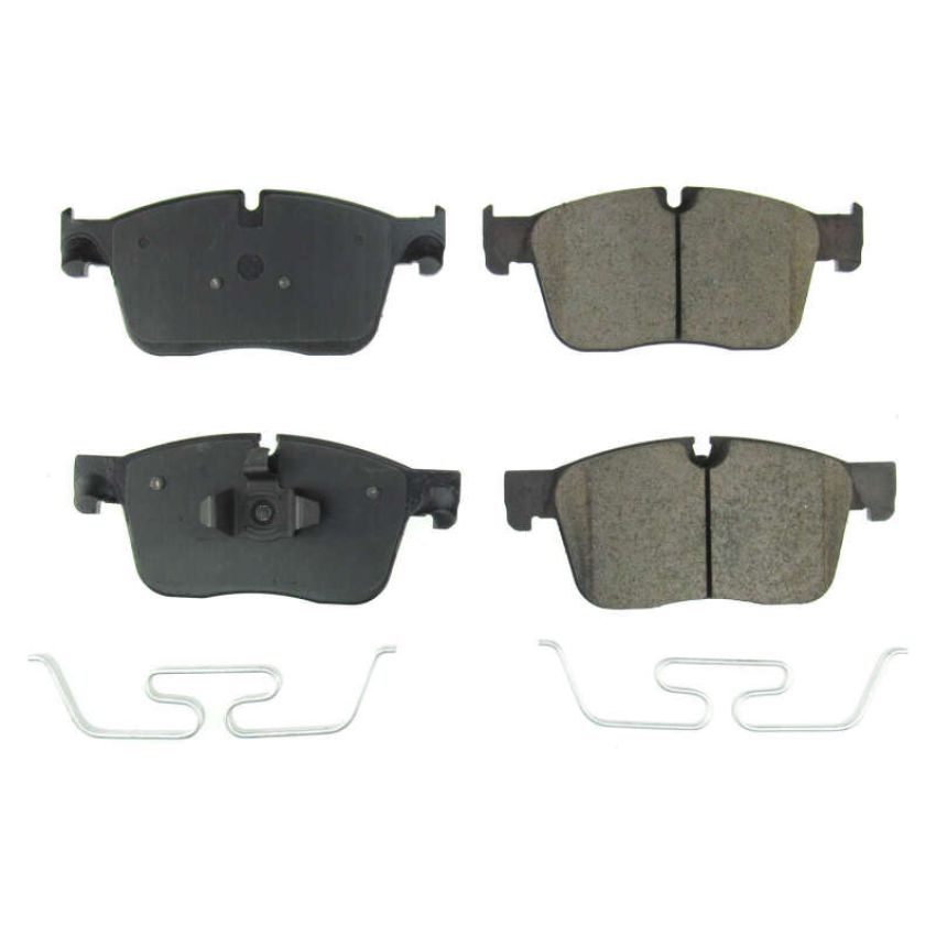 PowerStop 17-1861 PowerStop - Z17 Low-Dust Ceramic Brake Pads with Hardware