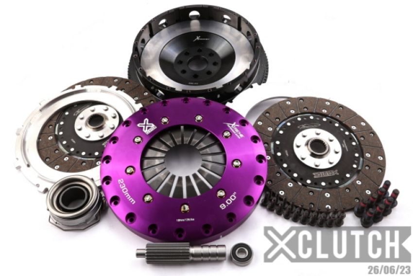 XCLUTCH XKTY23533-2G 02-05 Lexus IS300 Base 3.0L 9in Twin Solid Organic Clutch Kit