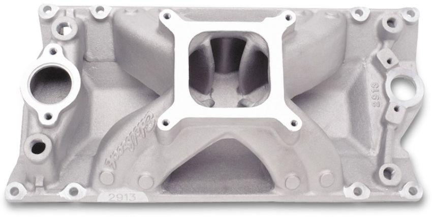 EDELBROCK EDE2913 SBC Super Victor Manifold - Vortec 262-40