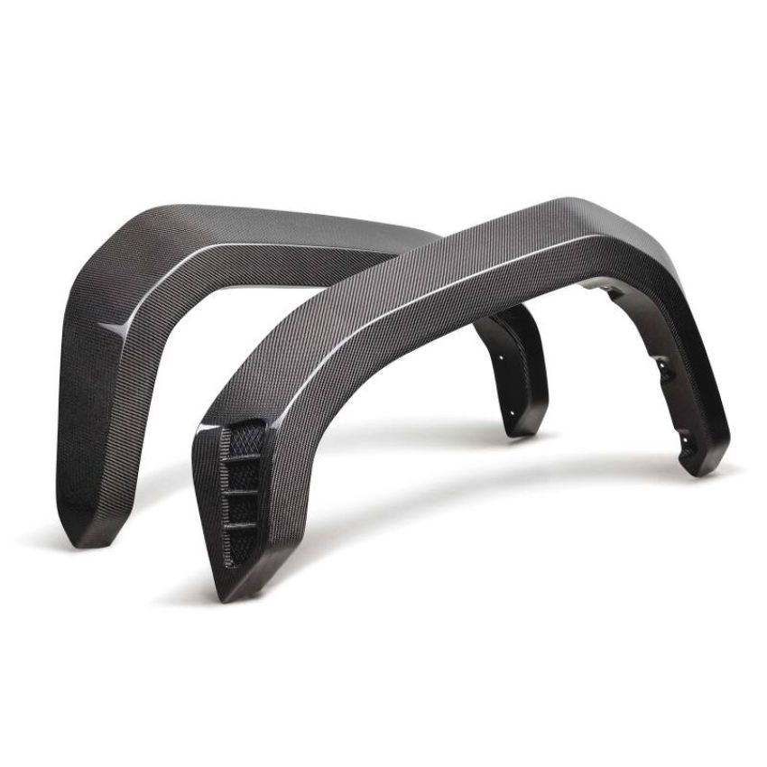 Seibon FLR24TYTA-F 2024 Toyota Tacoma TRD PRO Front Carbon Fiber Fender Flares