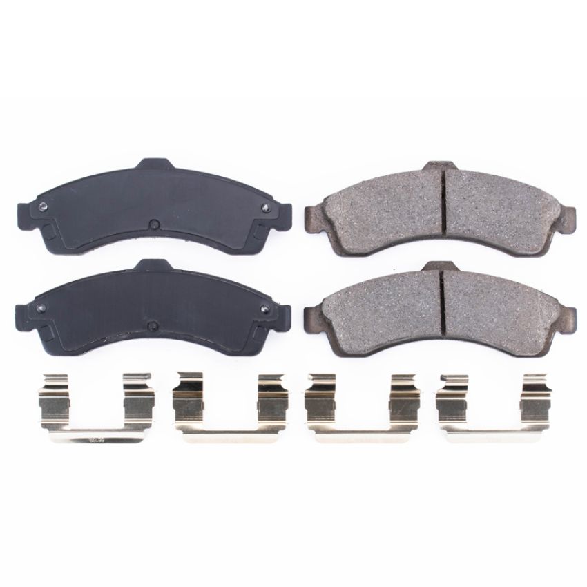 PowerStop 17-882 PowerStop - Z17 Low-Dust Ceramic Brake Pads with Hardware