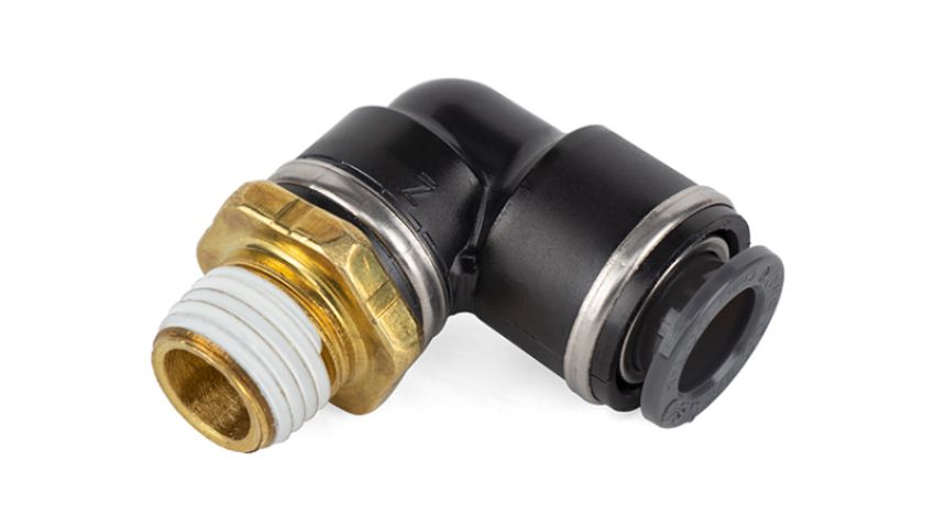 Air Lift 21851 Elbow- Male 1/4in Npt X 3/8in Tube