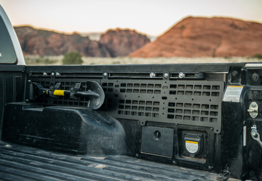 Cali Raised LED CR3104 Cali Raised 05-23 Toyota Tacoma Bed Molle System For Bakflip Cover Only - Rear Panel Both Sides