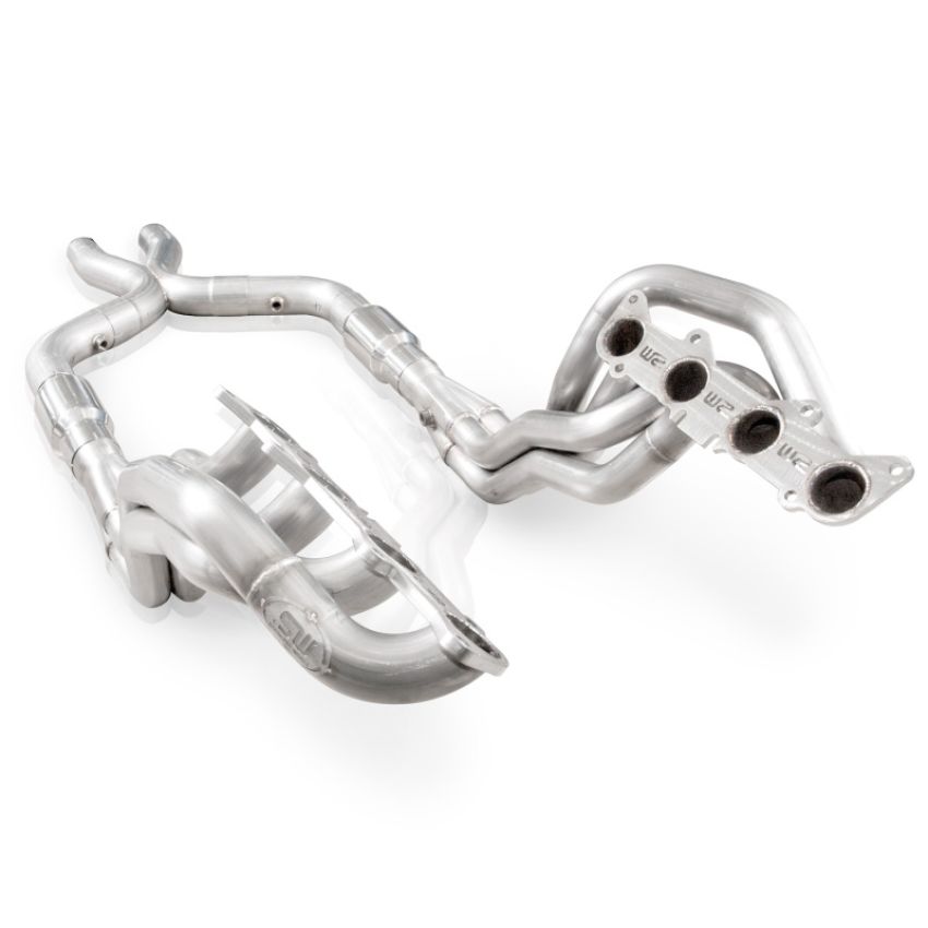 Stainless Works M12HDRCATX 2011-14 Mustang GT Headers 1-7/8in Primaries 3in X-Pipe High-Flow Cats