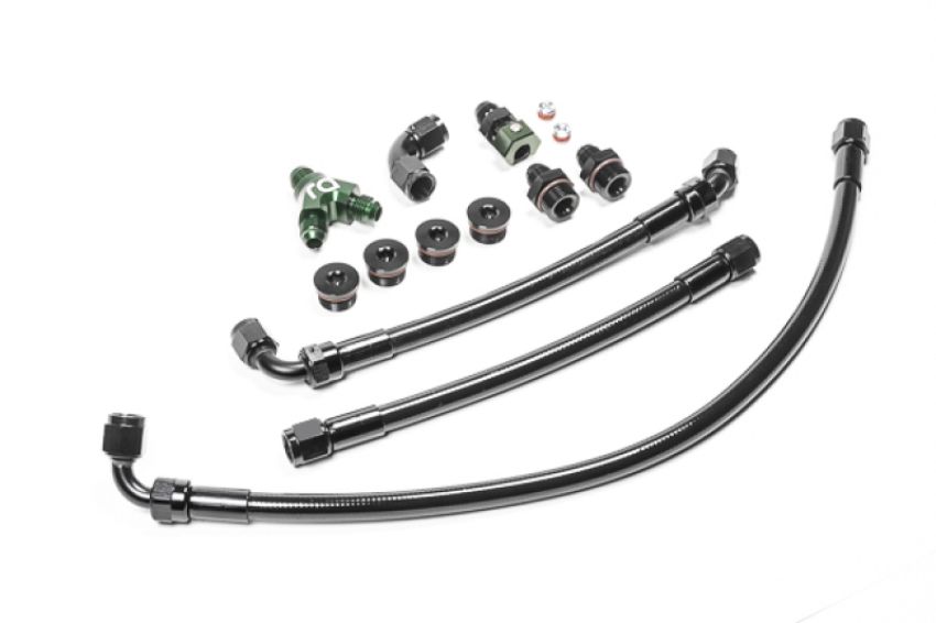 Radium Engineering 20-1434 Fuel Rail Plumbing Kit Ford Coyote S197
