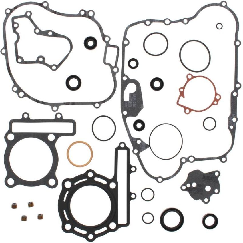 Vertex Pistons 811804 Vertex Gaskets 87-04 Kawasaki KFX250 Mojave Complete Gasket Kit w/ Oil Seals