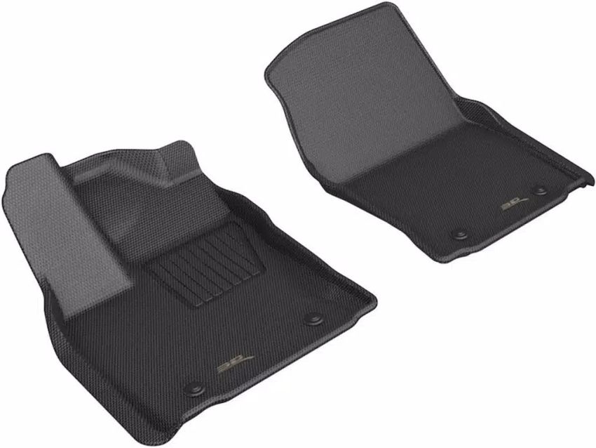 3D MAXpider L1TY28811509 2022 Toyota Tundra Crew Max Kagu 1st Row Floor Liner - Black