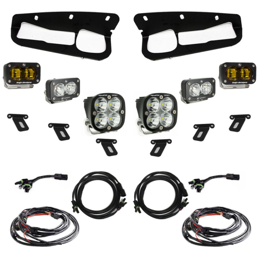 Baja Designs 448178 Ford S2 SAE “Sportsmen” Fog Pocket Light Kit