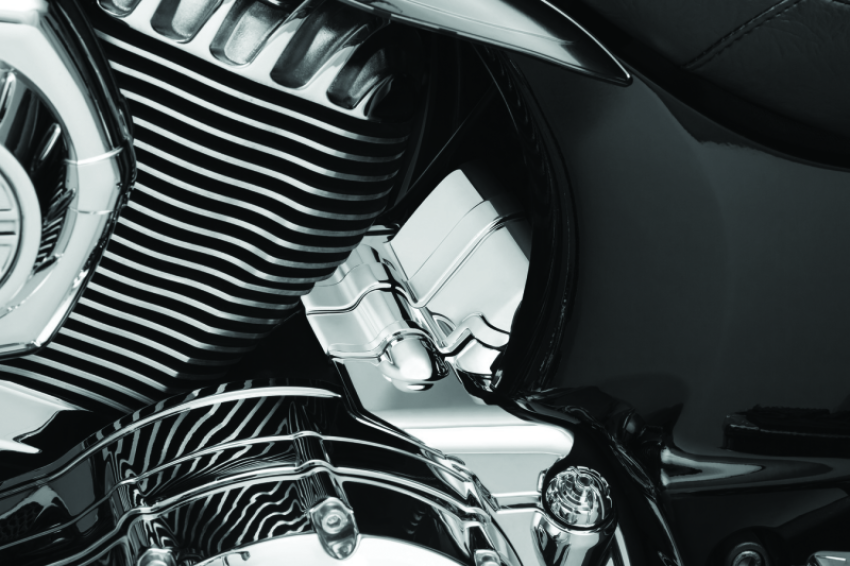 Kuryakyn 5696 Transmission Cover Indian Chrome