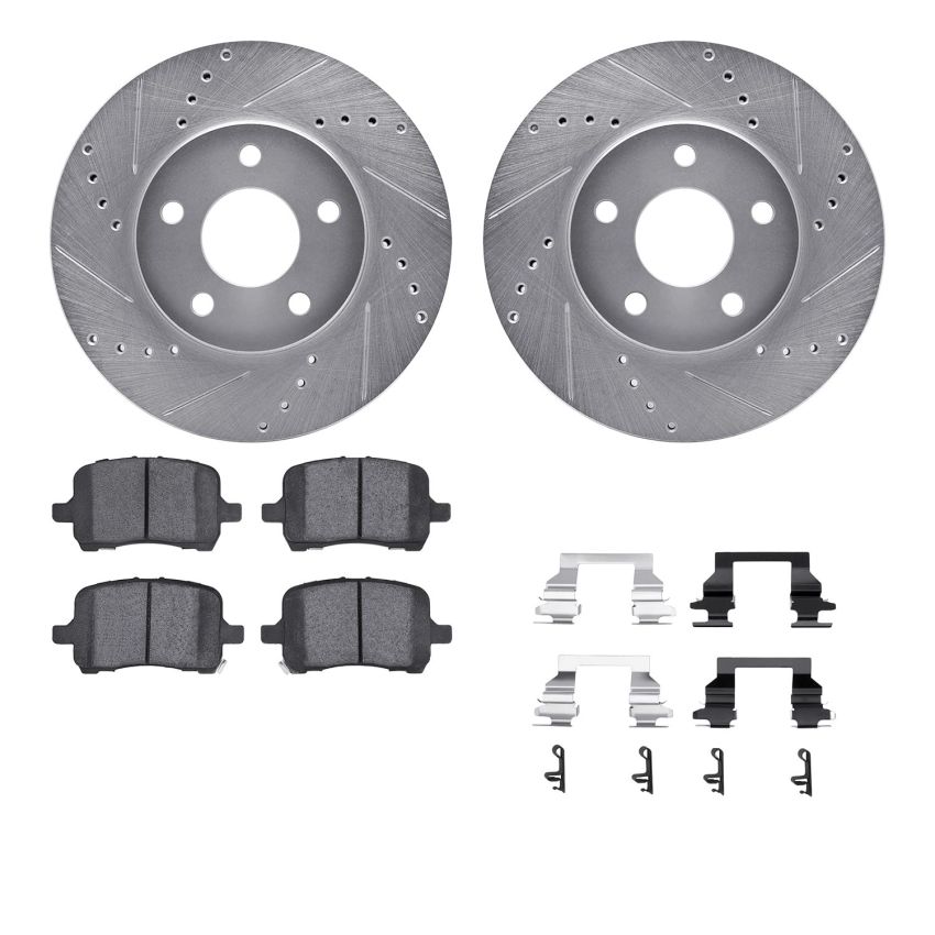 Dynamic Friction 7612-47003 Rotor Kit
