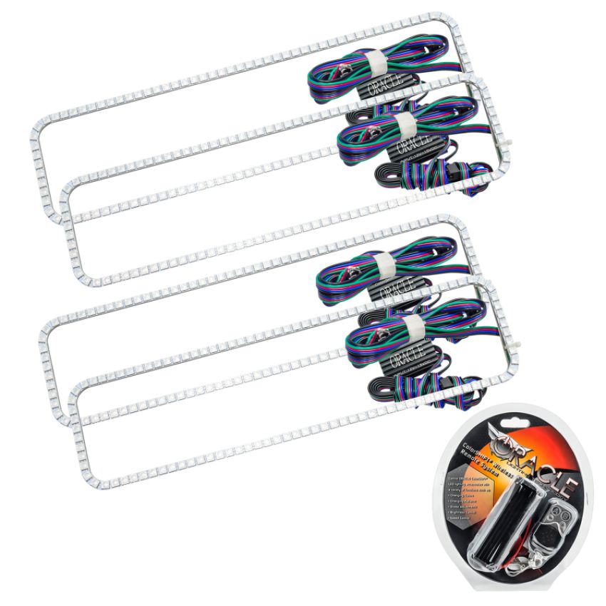 Oracle Lighting 2284-330 ColorSHIFT(tm) Dual Halo Kit, ColorSHIFT