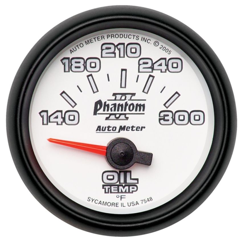 AutoMeter 7548 GAUGE, OIL TEMP, 2 1/16