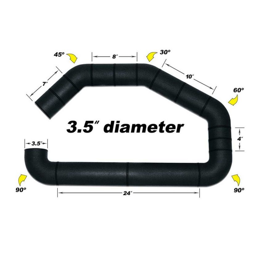 AIRAID 100-350 Universal Tube