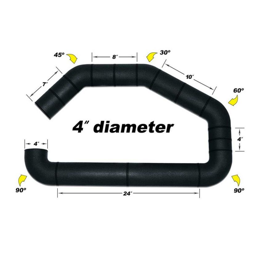 AIRAID 100-400 Universal Tube