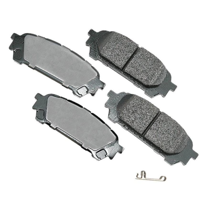 Akebono ACT1004 Akebono ProACT Ultra Premium Ceramic Disc Brake Pad Kit