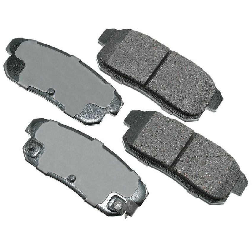 Akebono ACT1008 Akebono ProACT Ultra Premium Ceramic Disc Brake Pad Kit
