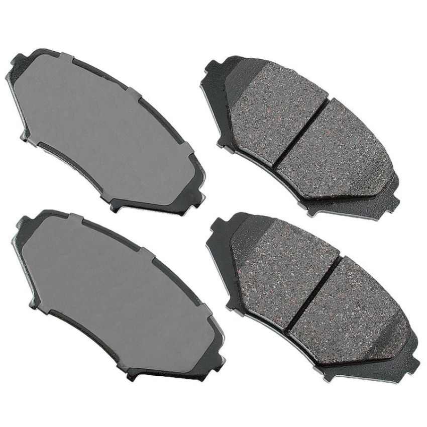 Akebono ACT1009 Akebono ProACT Ultra Premium Ceramic Disc Brake Pad Kit