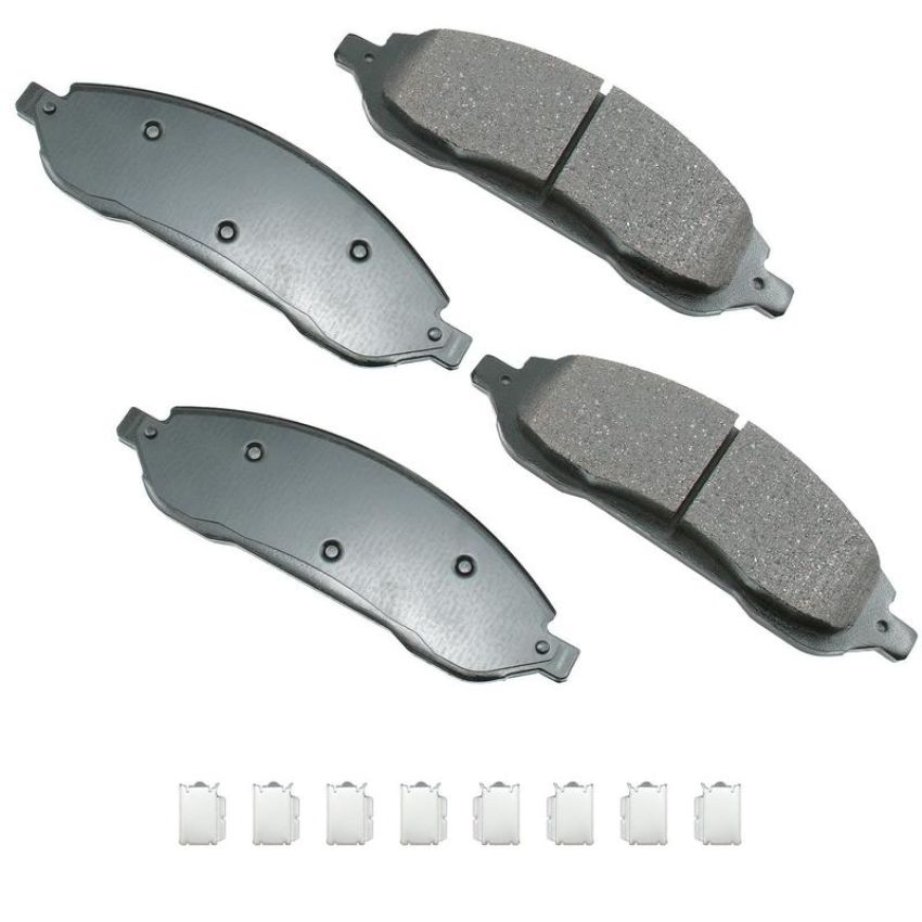 Akebono ACT1022 Akebono ProACT Ultra Premium Ceramic Disc Brake Pad Kit