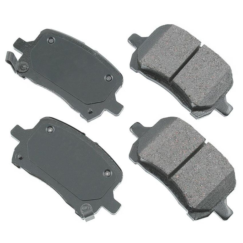 Akebono ACT1028 Akebono ProACT Ultra Premium Ceramic Disc Brake Pad Kit