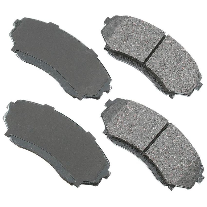 Akebono ACT1038 Akebono ProACT Ultra Premium Ceramic Disc Brake Pad Kit