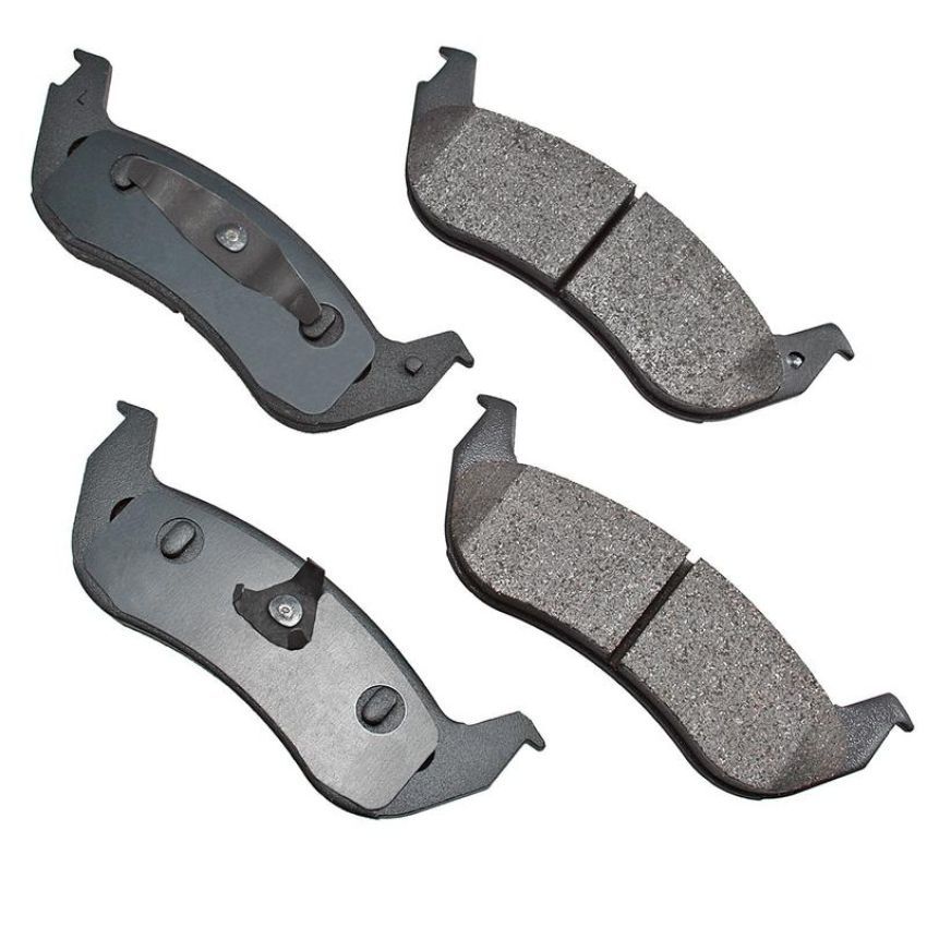 Akebono ACT1040 Akebono ProACT Ultra Premium Ceramic Disc Brake Pad Kit