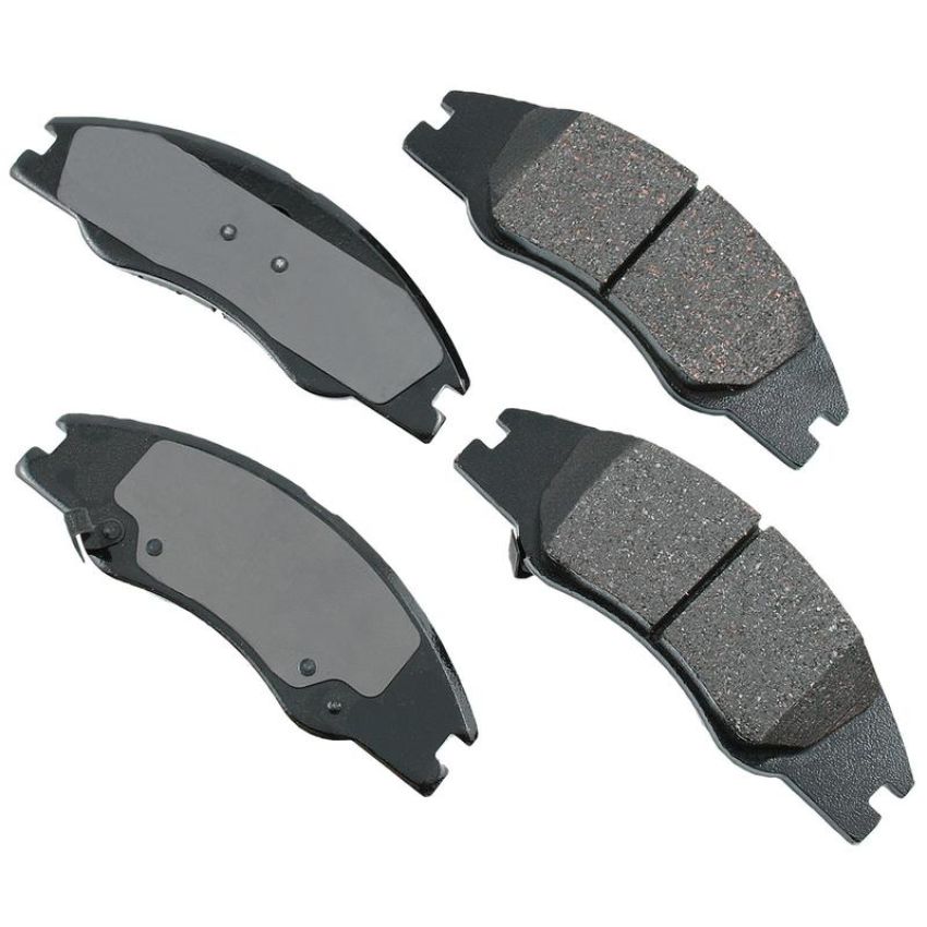 Akebono ACT1074 Akebono ProACT Ultra Premium Ceramic Disc Brake Pad Kit