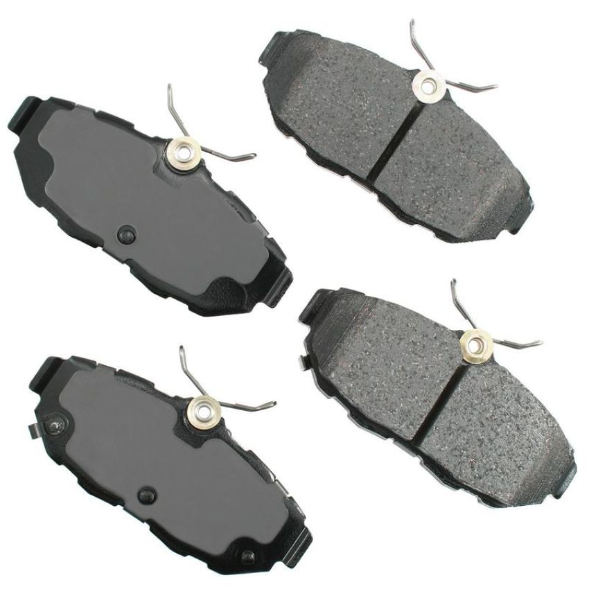 Akebono ACT1082 Akebono ProACT Ultra Premium Ceramic Disc Brake Pad Kit
