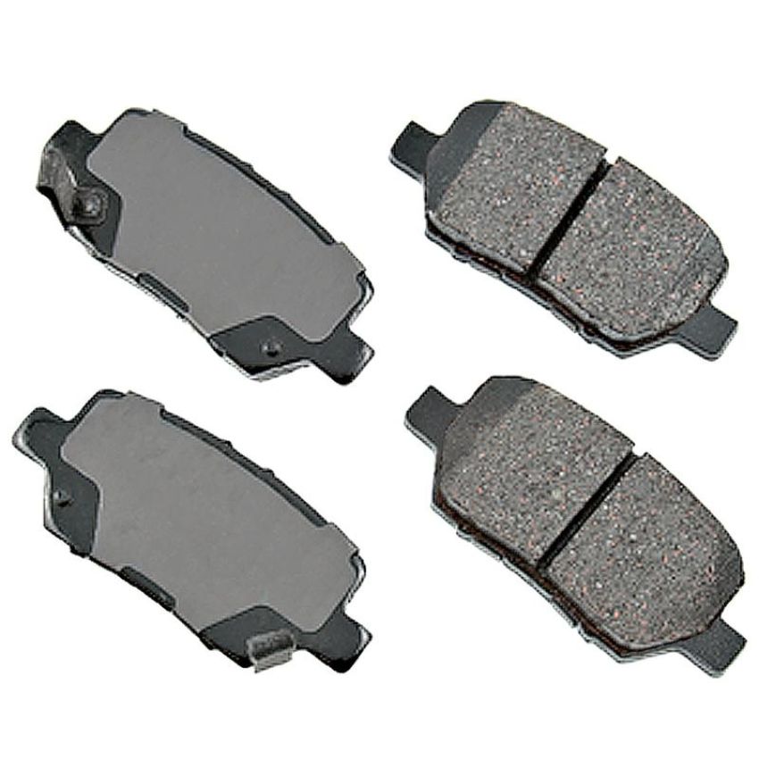 Akebono ACT1090 Akebono ProACT Ultra Premium Ceramic Disc Brake Pad Kit