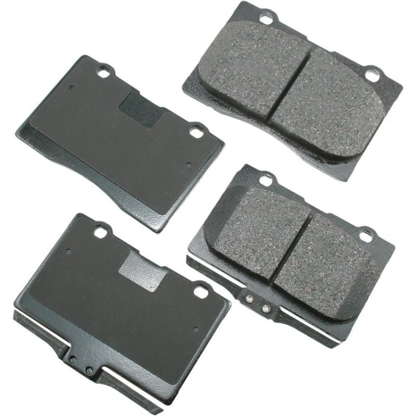 Akebono ACT1091 Akebono ProACT Ultra Premium Ceramic Disc Brake Pad Kit