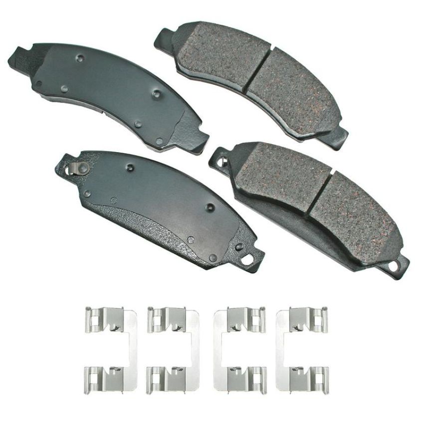 Akebono ACT1092 Akebono ProACT Ultra Premium Ceramic Disc Brake Pad Kit