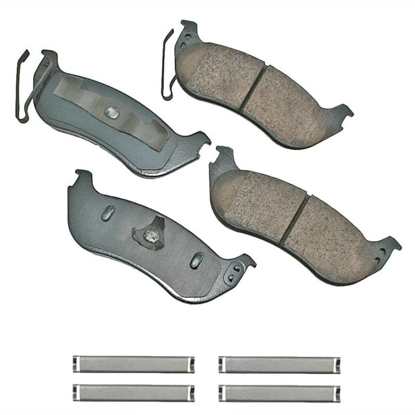 Akebono ACT1109 Akebono ProACT Ultra Premium Ceramic Disc Brake Pad Kit