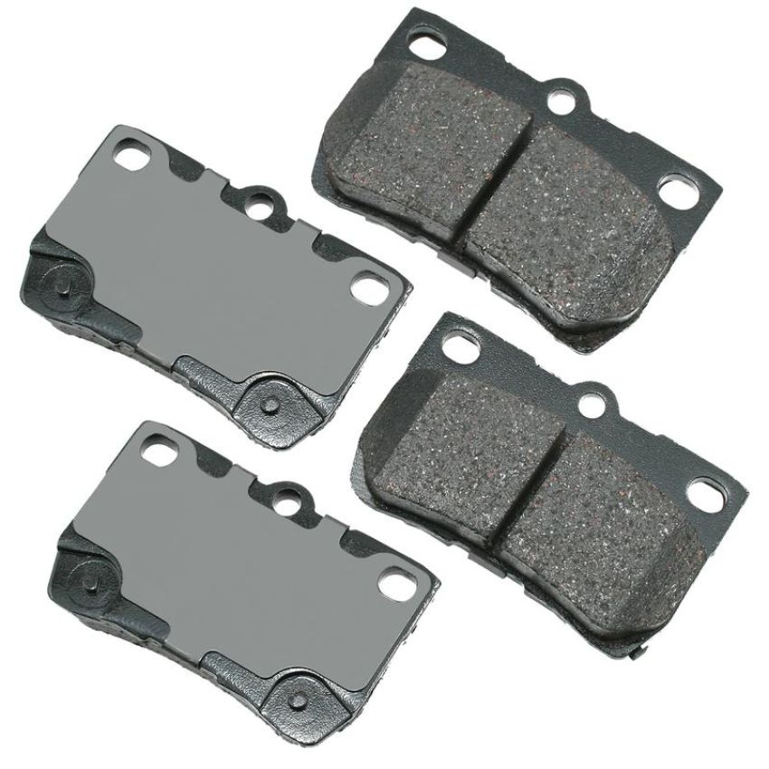 Akebono ACT1113 Akebono ProACT Ultra Premium Ceramic Disc Brake Pad Kit