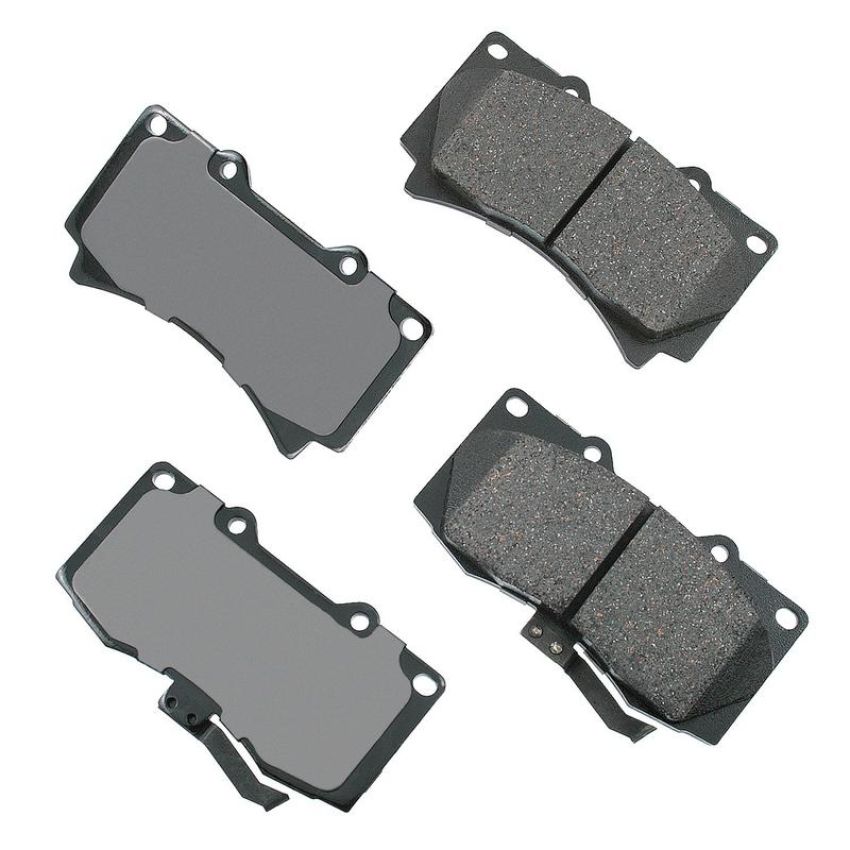 Akebono ACT1119 Akebono ProACT Ultra Premium Ceramic Disc Brake Pad Kit
