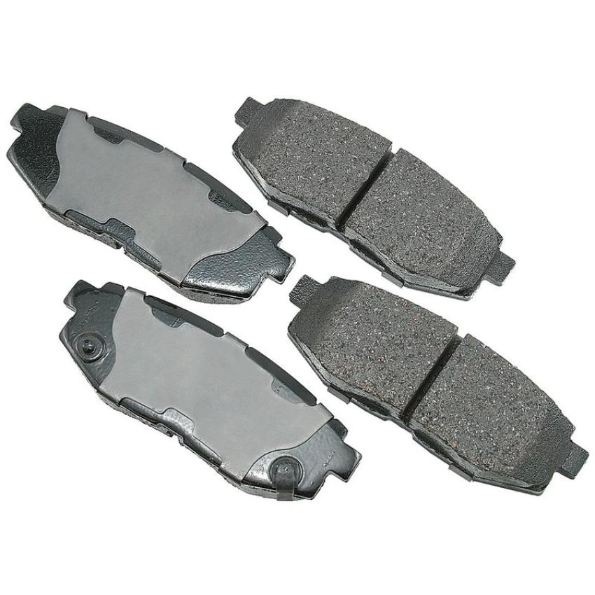 Akebono ACT1124 Akebono ProACT Ultra Premium Ceramic Disc Brake Pad Kit
