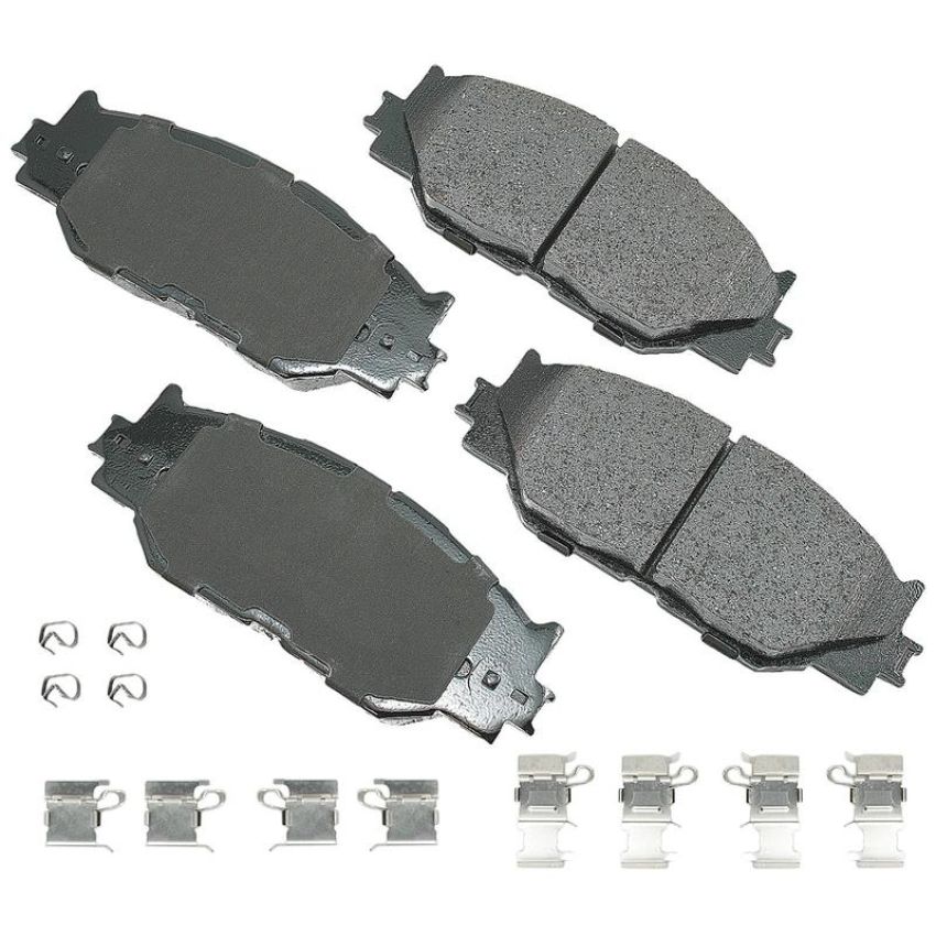 Akebono ACT1178A Akebono ProACT Ultra Premium Ceramic Disc Brake Pad Kit