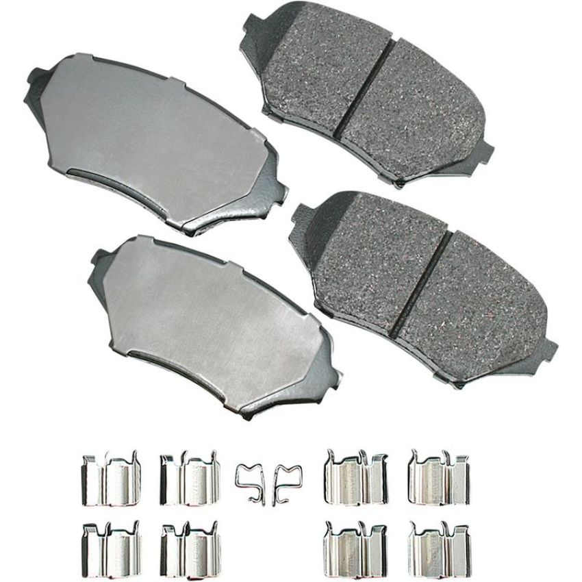 Akebono ACT1179 Akebono ProACT Ultra Premium Ceramic Disc Brake Pad Kit
