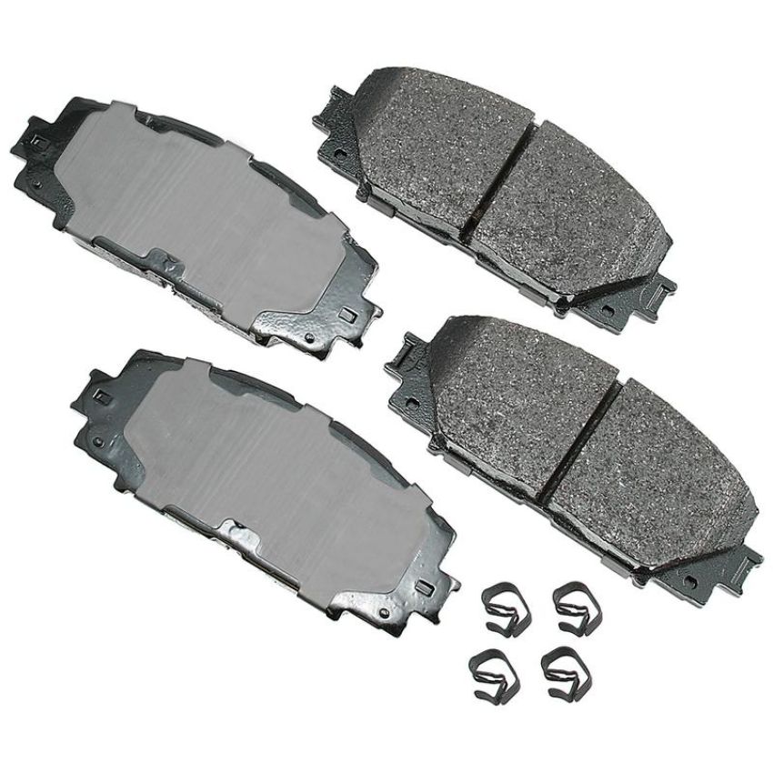 Akebono ACT1184 Akebono ProACT Ultra Premium Ceramic Disc Brake Pad Kit