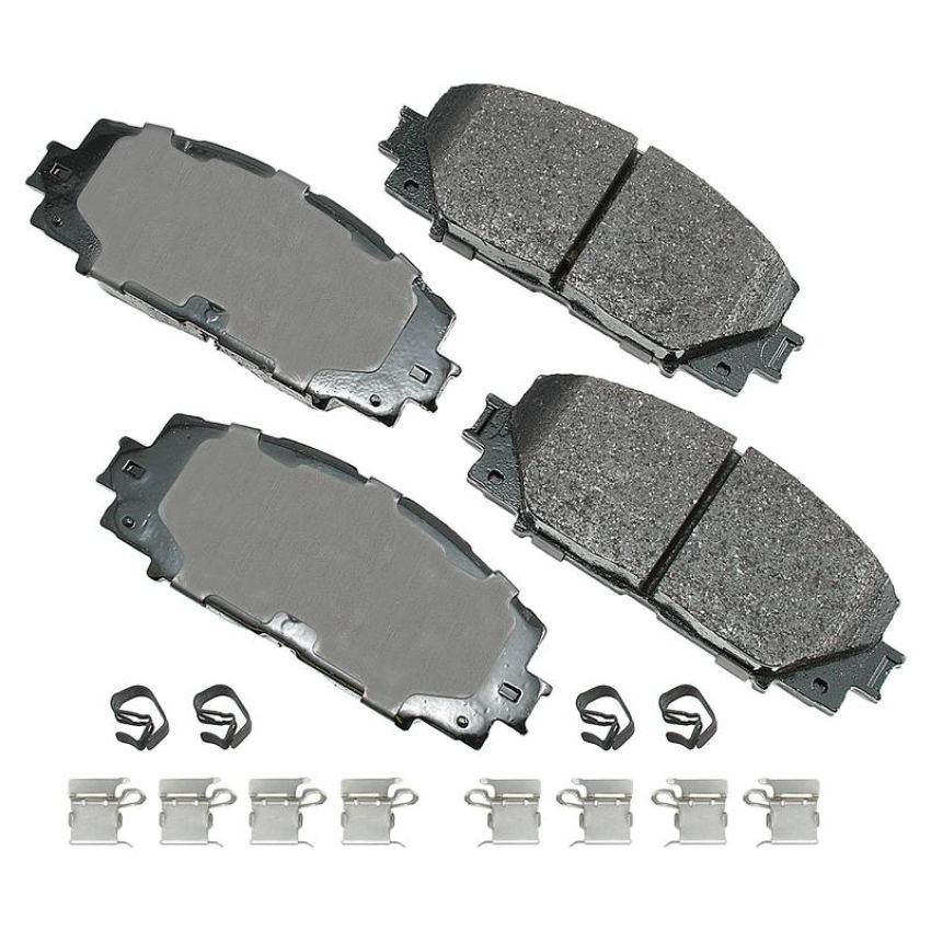 Akebono ACT1184A Akebono ProACT Ultra Premium Ceramic Disc Brake Pad Kit