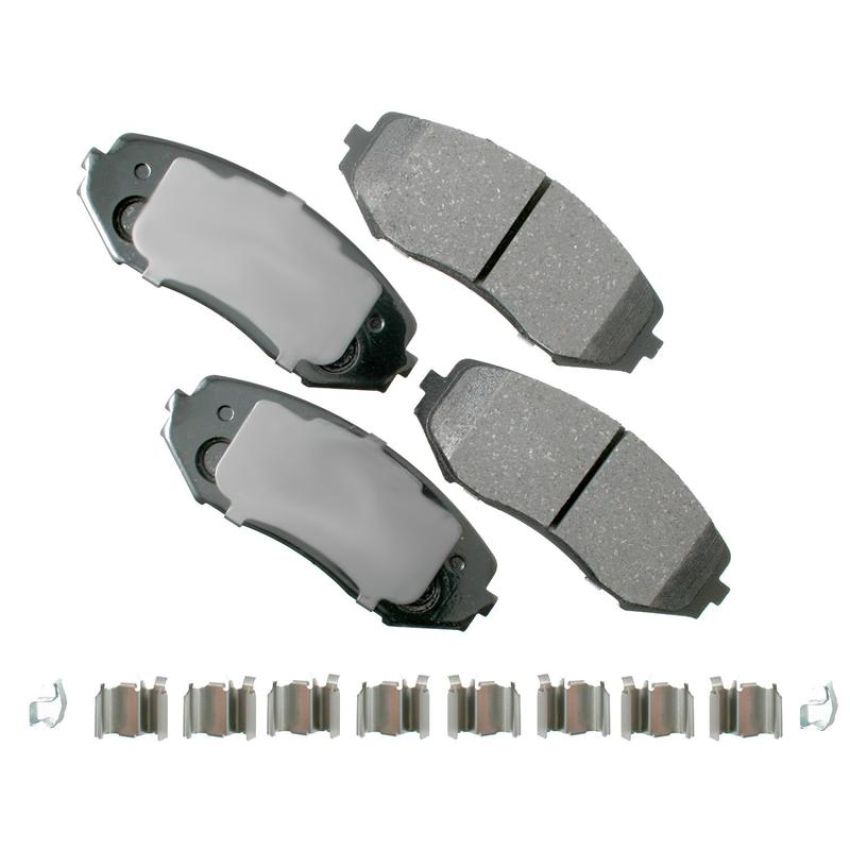 Akebono ACT1188 Akebono ProACT Ultra Premium Ceramic Disc Brake Pad Kit
