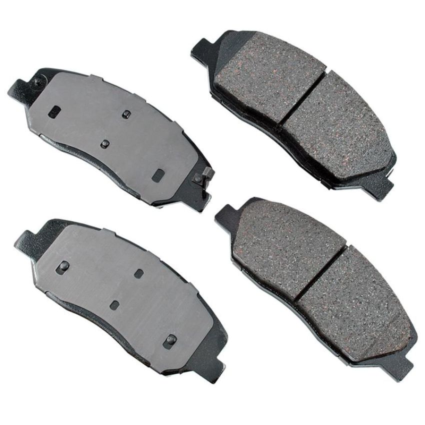 Akebono ACT1202 Akebono ProACT Ultra Premium Ceramic Disc Brake Pad Kit